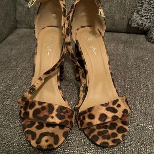 Leopard Heels